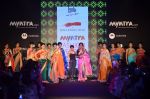 Sunil Grover, Mandira Bedi walk the ramp for Mandira Bedi Show on day 3 of Myntra fashion week on 5th Oct 2014
